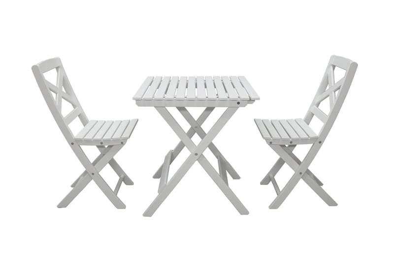 CALAYAN Klappstol Utomhus Vit - Utemöbler - Balkong - Balkongmöbler - Balkongstolar