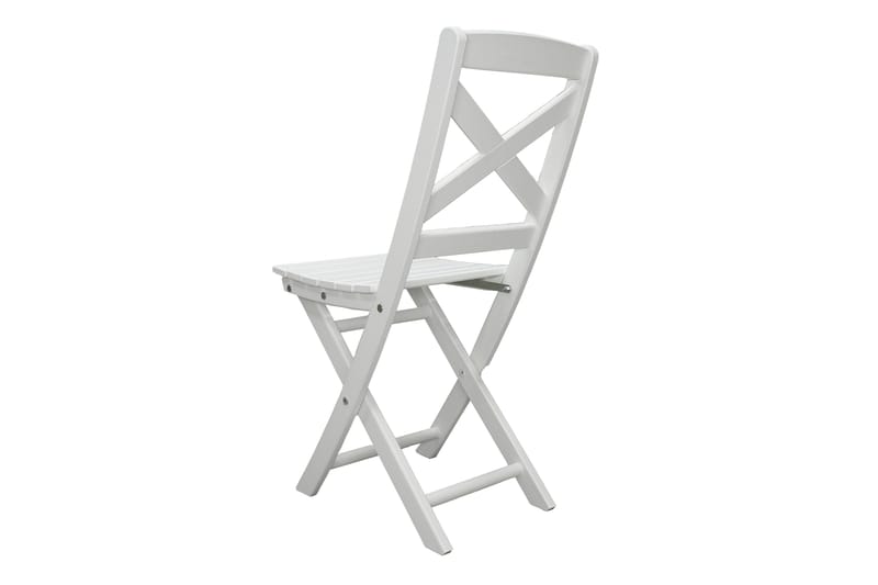 CALAYAN Klappstol Utomhus Vit - Utemöbler - Balkong - Balkongmöbler - Balkongstolar