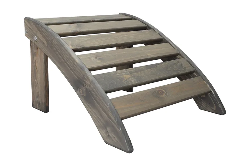 Cranston Fotpall till däckUtestol - Grå - Utemöbler - Balkong - Balkongmöbler - Balkongstolar