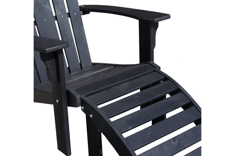 Cranston Fotpall till däckUtestol - Kaffesvart - Utemöbler - Balkong - Balkongmöbler - Balkongstolar