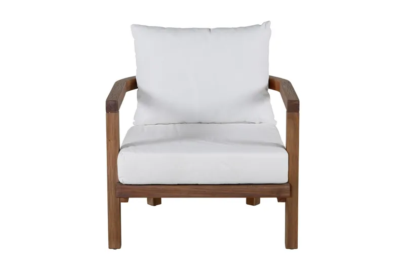 Erica Utestol med Dyna - Trä/natur - Utemöbler - Balkong - Balkongmöbler - Balkongstolar