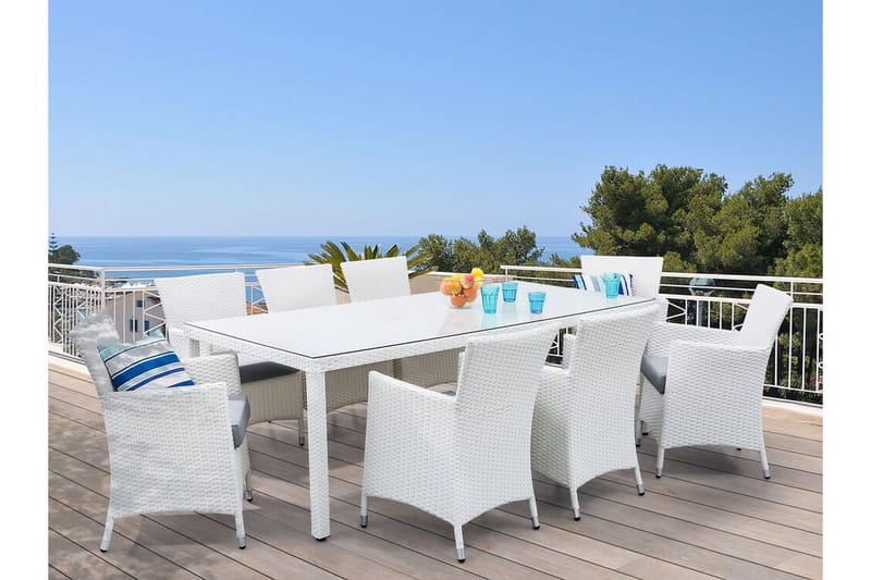 Galar Trädgårdsstol 2-pack - Vit - Utemöbler - Balkong - Balkongmöbler - Balkongstolar