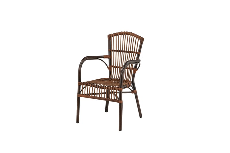 Galera Karmstol Utomhus - Brun - Utemöbler - Balkong - Balkongmöbler - Balkongstolar