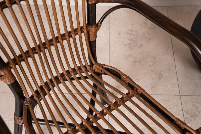 Galera Karmstol Utomhus - Brun - Utemöbler - Balkong - Balkongmöbler - Balkongstolar