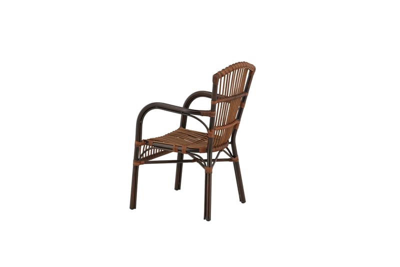 Galera Karmstol Utomhus - Brun - Utemöbler - Balkong - Balkongmöbler - Balkongstolar