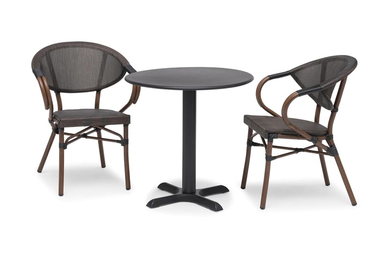 Hillerstorp Caféstol - Svart - Utemöbler - Balkong - Balkongmöbler - Balkongstolar