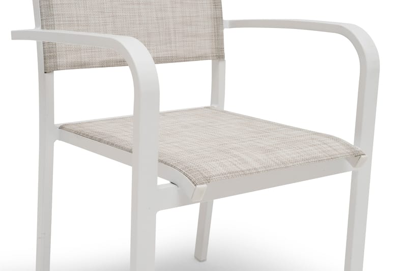 Hillerstorp Hånger Stapelstol Utomhus - Vit - Utemöbler - Balkong - Balkongmöbler - Balkongstolar