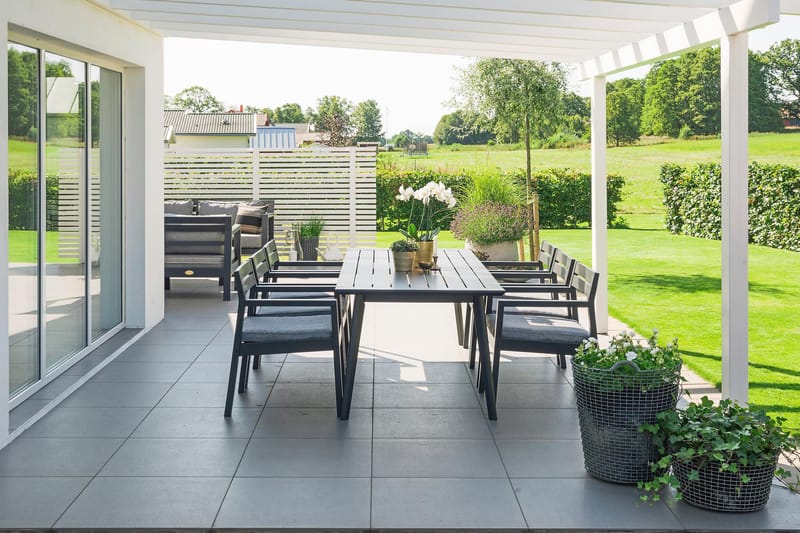 Hillerstorp Utestoltö Utestolstol Svart/Grå, Hillerstorp