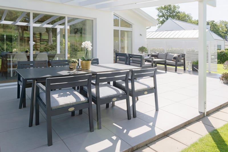 Hillerstorp Utestoltö Utestolstol Svart/Grå - Hillerstorp - Utemöbler - Balkong - Balkongmöbler - Balkongstolar