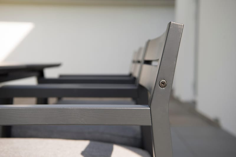 Hillerstorp Utestoltö Utestolstol Svart/Grå - Hillerstorp - Utemöbler - Balkong - Balkongmöbler - Balkongstolar