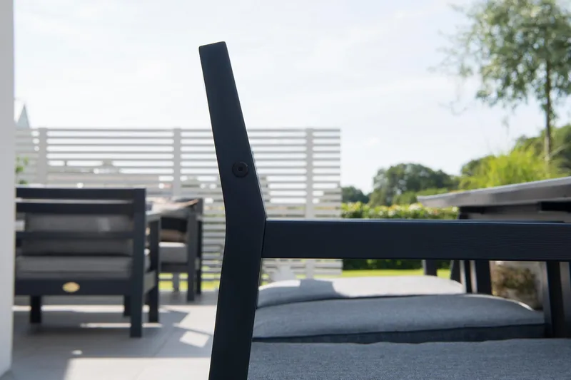 Hillerstorp Utestoltö Utestolstol Svart/Grå - Hillerstorp - Utemöbler - Balkong - Balkongmöbler - Balkongstolar