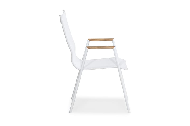 Las Vegas Karmstol Utomhus - Vit/beige - Utemöbler - Balkong - Balkongmöbler - Balkongstolar