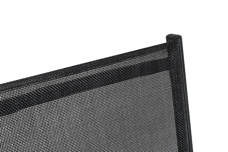 Las Vegas Stapelstol Utomhus - Svart/Teak - Utemöbler - Balkong - Balkongmöbler - Balkongstolar