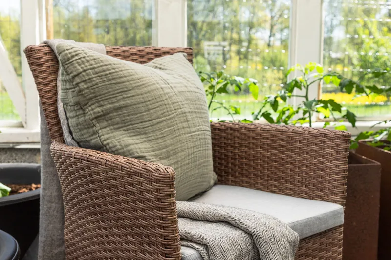 Malina Karmstol Utomhus - Brun - Utemöbler - Balkong - Balkongmöbler - Balkongstolar