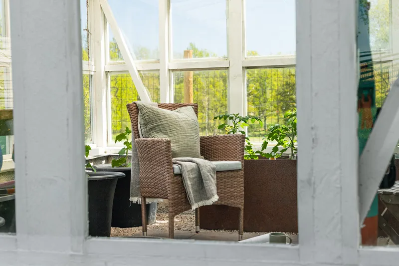 Malina Karmstol Utomhus - Brun - Utemöbler - Balkong - Balkongmöbler - Balkongstolar