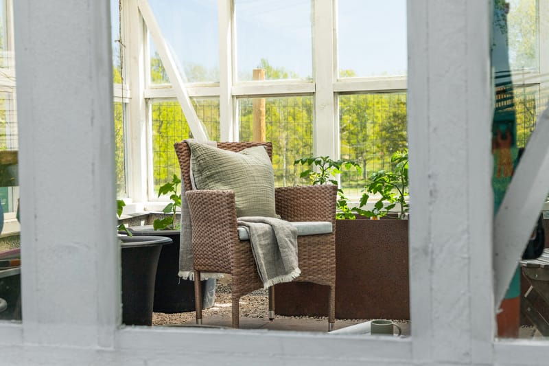 Malina Karmstol Utomhus - Brun - Utemöbler - Balkong - Balkongmöbler - Balkongstolar