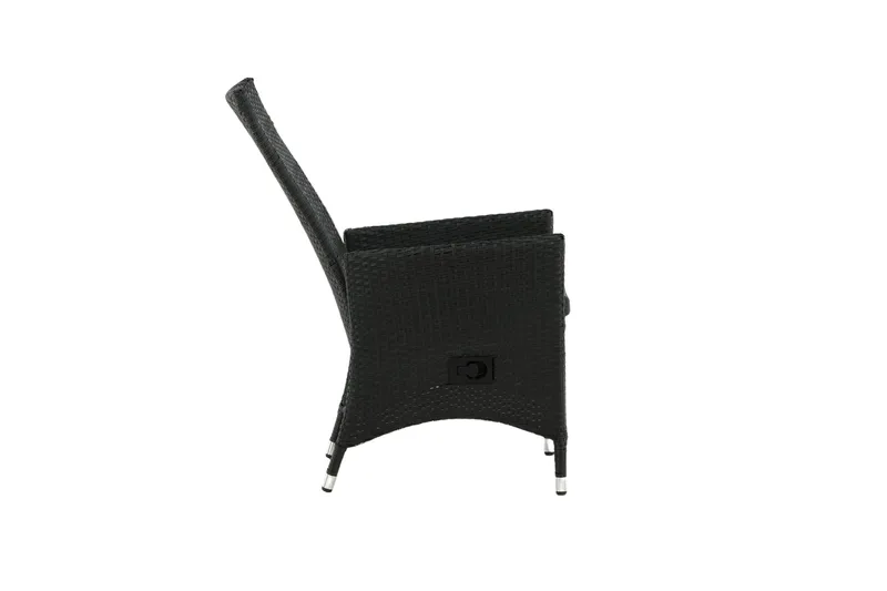 Padova Karmstol Utomhus Svart - Venture Home - Utemöbler - Balkong - Balkongmöbler - Balkongstolar