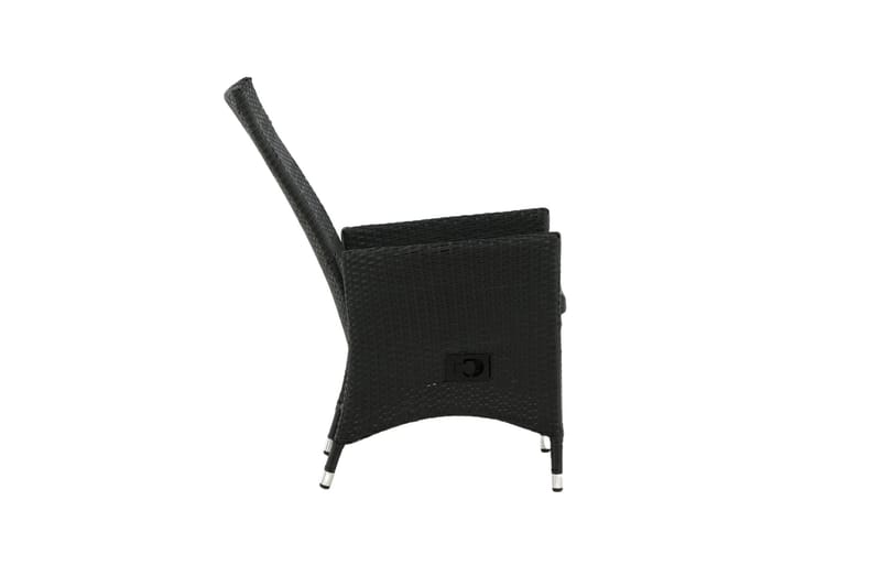Padova Karmstol Utomhus Svart - Venture Home - Utemöbler - Balkong - Balkongmöbler - Balkongstolar