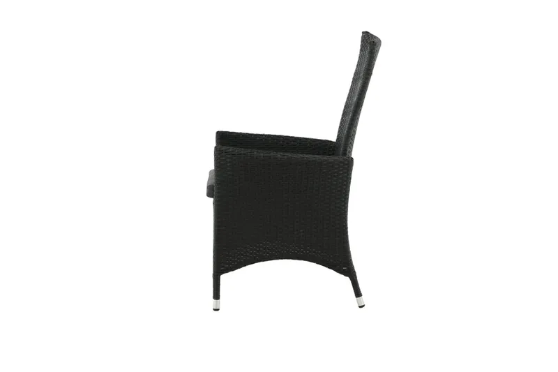 Padova Karmstol Utomhus Svart - Venture Home - Utemöbler - Balkong - Balkongmöbler - Balkongstolar