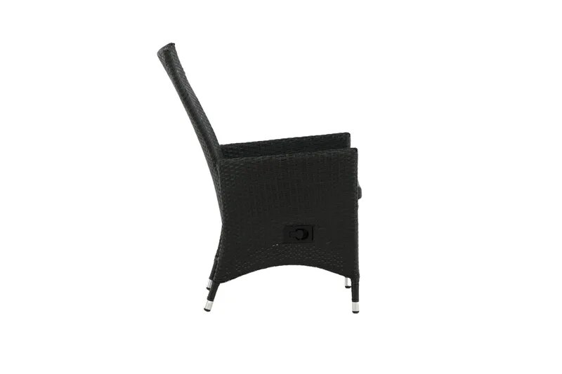 Padova Karmstol Utomhus Svart - Venture Home - Utemöbler - Balkong - Balkongmöbler - Balkongstolar