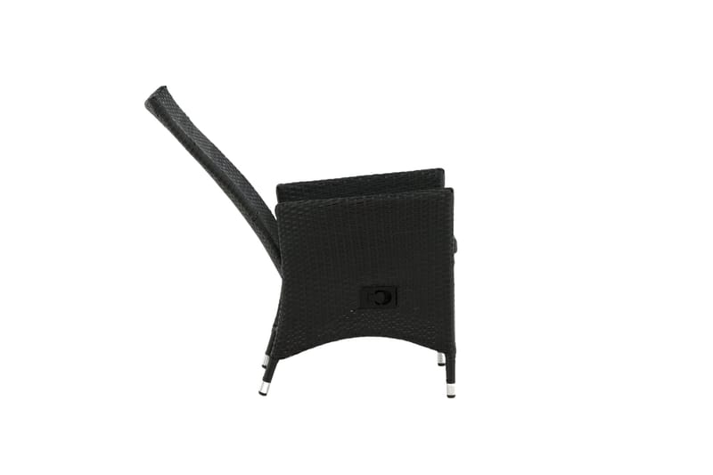 Padova Karmstol Utomhus Svart - Venture Home - Utemöbler - Balkong - Balkongmöbler - Balkongstolar