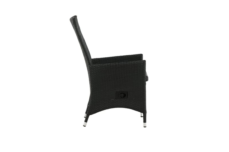 Padova Karmstol Utomhus Svart - Venture Home - Utemöbler - Balkong - Balkongmöbler - Balkongstolar