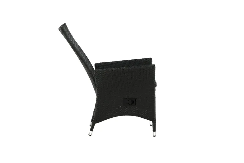 Padova Karmstol Utomhus Svart - Venture Home - Utemöbler - Balkong - Balkongmöbler - Balkongstolar