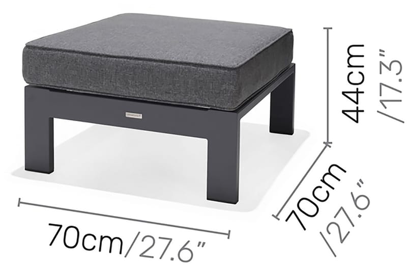 Palau Pall - Grå - Utemöbler - Balkong - Balkongmöbler - Balkongstolar