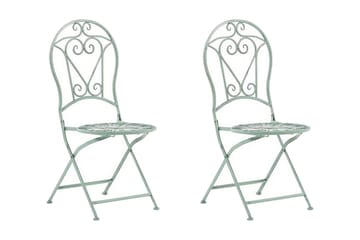 Picasso Utestol 2-pack - Grön - Utemöbler - Balkong - Balkongmöbler - Balkongstolar