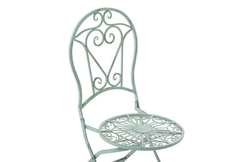 Piossasco Utestol 2-pack - Grön - Utemöbler - Balkong - Balkongmöbler - Balkongstolar