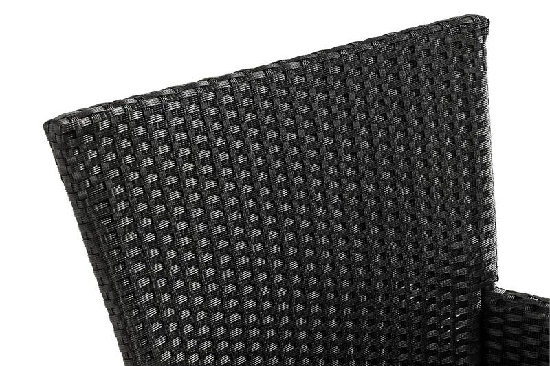 Thor Utefåtölj - Svart/Svart - Utemöbler - Balkong - Balkongmöbler - Balkongstolar