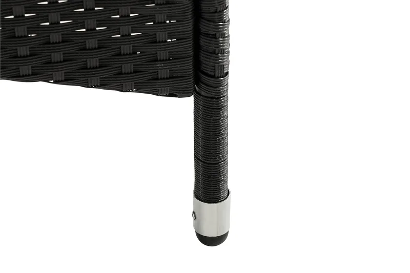 Thor Utefåtölj - Svart/Svart - Utemöbler - Balkong - Balkongmöbler - Balkongstolar