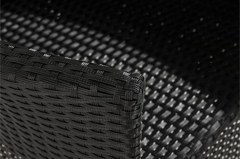 Thor Utefåtölj - Svart/Svart - Utemöbler - Balkong - Balkongmöbler - Balkongstolar