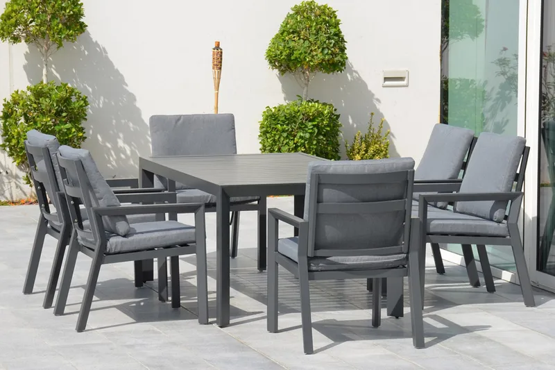 Tomson Utestol 61x64,6xH88 Mör kgrå