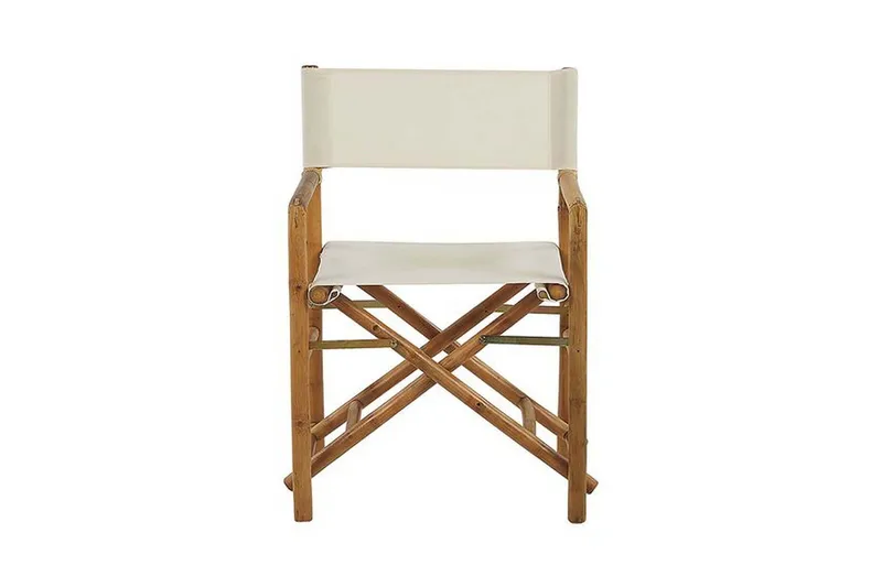 Trädgårdsstol 2 st ljust trä/beige MOLISE - Trä/natur - Utemöbler - Balkong - Balkongmöbler - Balkongstolar