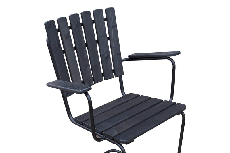 Vaxholm Utefåtölj - Kaffesvart/Grå - Utemöbler - Balkong - Balkongmöbler - Balkongstolar