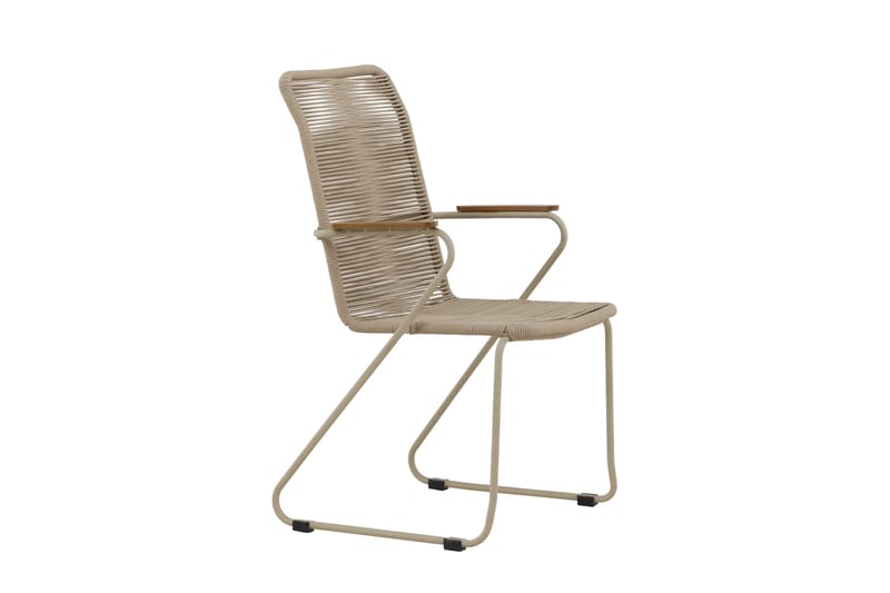 Bois Karmstol Utomhus - Beige - Utemöbler - Balkong - Balkongmöbler - Balkongstolar