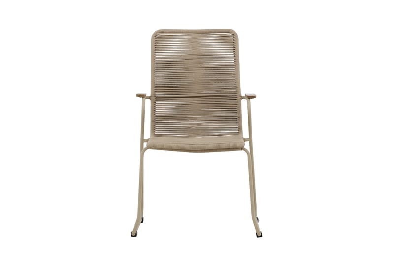 Bois Karmstol Utomhus - Beige - Utemöbler - Balkong - Balkongmöbler - Balkongstolar