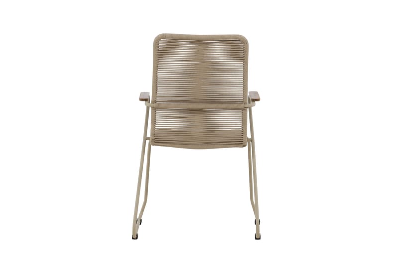 Bois Karmstol Utomhus - Beige - Utemöbler - Balkong - Balkongmöbler - Balkongstolar