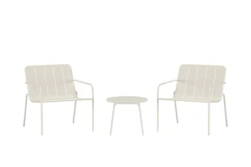Cafégrupp Minos Utomhus - Beige - Utemöbler - Balkong - Balkongmöbler - Balkonggrupper