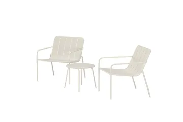 Cafégrupp Minos Utomhus - Beige - Utemöbler - Balkong - Balkongmöbler - Balkonggrupper