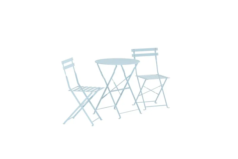 Cafégrupp Tao Utomhus - Ljusblå - Utemöbler - Balkong - Balkongmöbler - Balkonggrupper