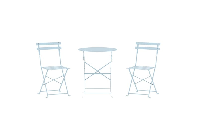 Cafégrupp Tao Utomhus - Ljusblå - Utemöbler - Balkong - Balkongmöbler - Balkonggrupper