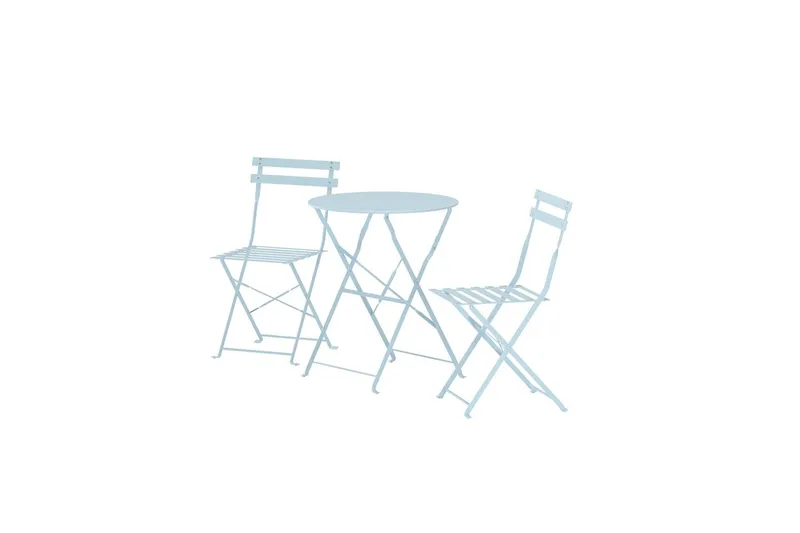 Cafégrupp Tao Utomhus - Ljusblå - Utemöbler - Balkong - Balkongmöbler - Balkonggrupper