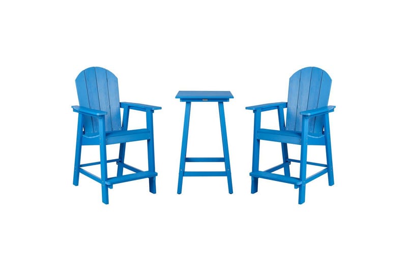 Cafeset Adirondack Blå, Blå