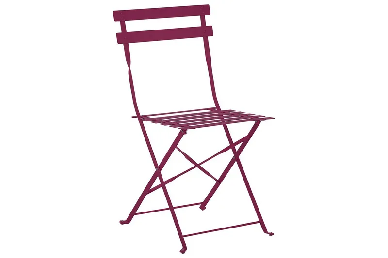 Cafeset Fiori Vinröd - Vinröd - Utemöbler - Balkong - Balkongmöbler - Balkonggrupper