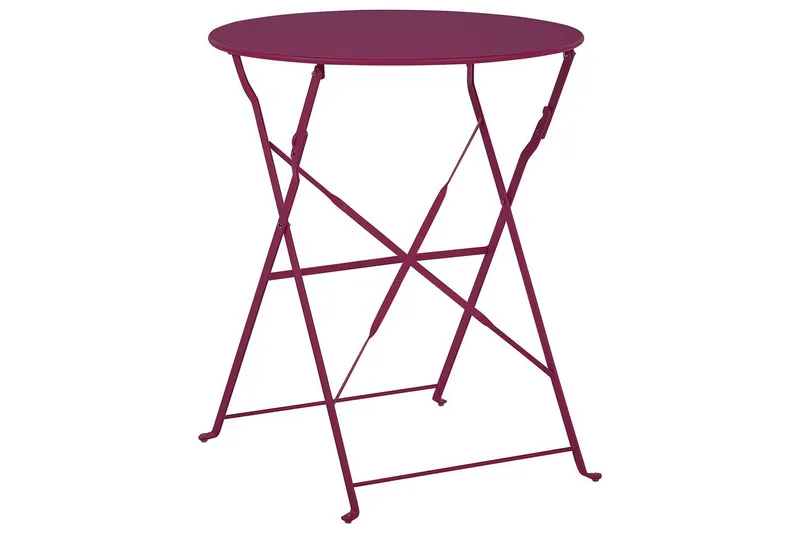 Cafeset Fiori Vinröd - Vinröd - Utemöbler - Balkong - Balkongmöbler - Balkonggrupper