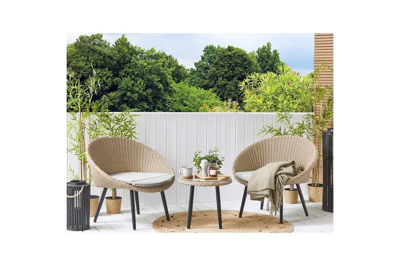 Cafeset Ortigia - Utemöbler - Balkong - Balkongmöbler - Balkonggrupper