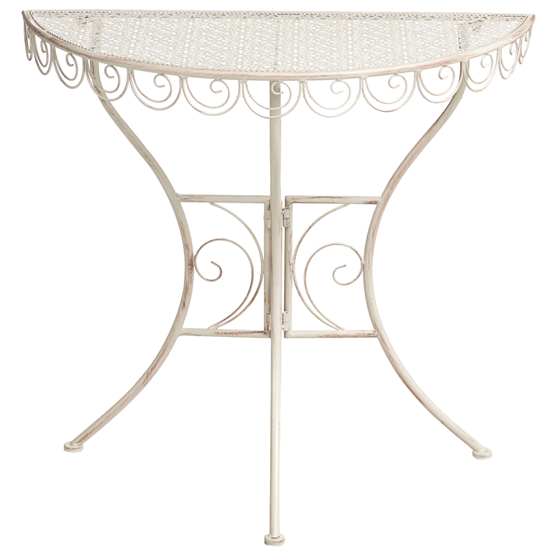 Caféset utomhus Fällbar Juina Järn - Beige - Utemöbler - Balkong - Balkongmöbler - Balkonggrupper