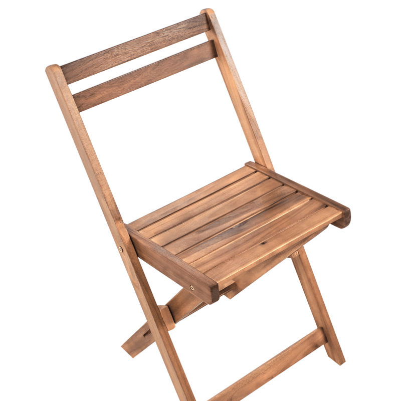 Caféset utomhus Fällbar Sacile Akaciaträ - Brun - Utemöbler - Balkong - Balkongmöbler - Balkonggrupper